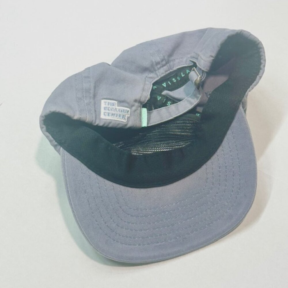 Vissla Mens Hat The Ecology Center Embroider Wide Brim Adjustable Strap Gray OS - Picture 14 of 15